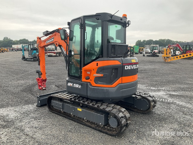 2023 Develon DX50Z-7 Mini Excavator: <6.6t - Mini rýpadlo: obrázok 4 2023 Develon DX50Z-7 Mini Excavator: <6.6t - Mini rýpadlo: obrázok 4