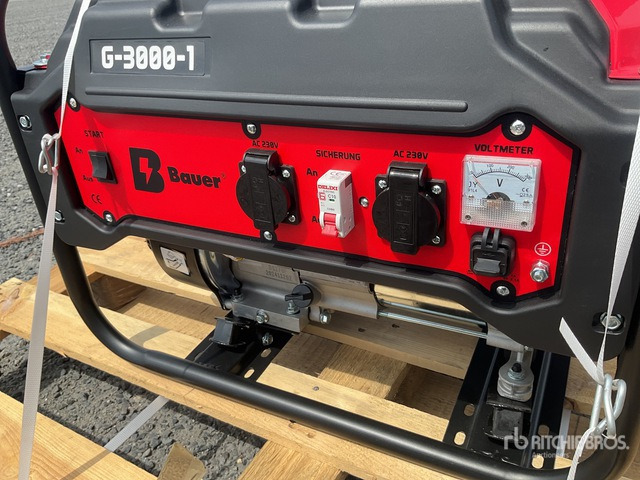 2025 Bauer Generatoren G3000-1 3kW (Unused) Generator Set - Elektrický generátor: obrázok 4 2025 Bauer Generatoren G3000-1 3kW (Unused) Generator Set - Elektrický generátor: obrázok 4