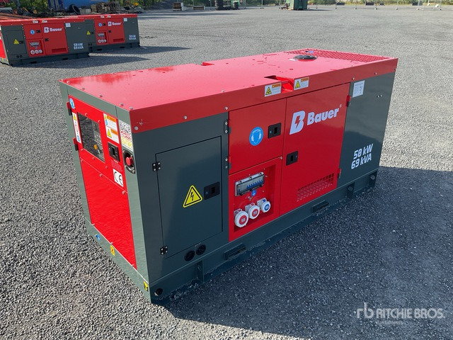 2025 Bauer Generatoren GFS-50 ATS 62.5 kVA (Unused) Generator Set - Elektrický generátor: obrázok 1 2025 Bauer Generatoren GFS-50 ATS 62.5 kVA (Unused) Generator Set - Elektrický generátor: obrázok 1