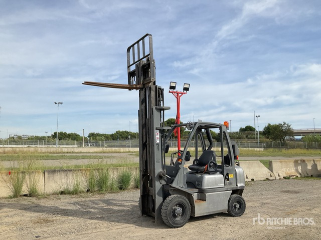 2007 Nissan FD02A25Q 2500 kg Forklift - Dieselový vysokozdvižný vozík: obrázok 1 2007 Nissan FD02A25Q 2500 kg Forklift - Dieselový vysokozdvižný vozík: obrázok 1