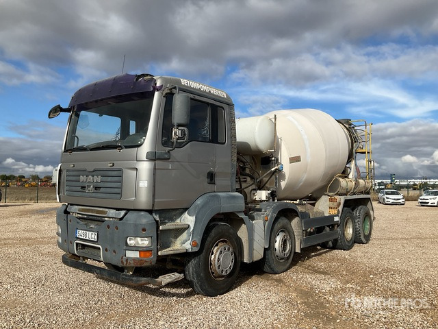 2008 MAN TGA H414FFDC 8x4 Mixer Truck - Domiešavač: obrázok 2 2008 MAN TGA H414FFDC 8x4 Mixer Truck - Domiešavač: obrázok 2