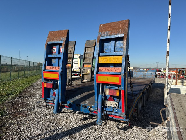 1991 DE Angelis 5S722P 5 Axle Step Deck Trailer - Príves podvalník: obrázok 3 1991 DE Angelis 5S722P 5 Axle Step Deck Trailer - Príves podvalník: obrázok 3