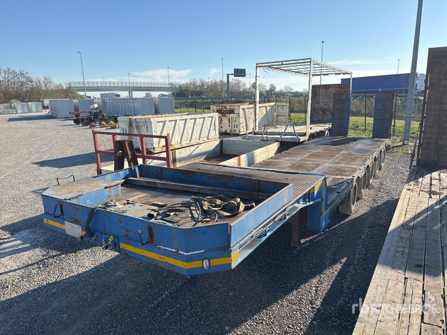 1991 DE Angelis 5S722P 5 Axle Step Deck Trailer - Príves podvalník: obrázok 1 1991 DE Angelis 5S722P 5 Axle Step Deck Trailer - Príves podvalník: obrázok 1