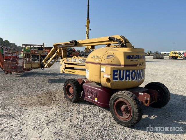 1996 Grove AMZ51E Electric (Inoperable) Articulating Boom Lift - Kĺbová pracovná plošina: obrázok 4 1996 Grove AMZ51E Electric (Inoperable) Articulating Boom Lift - Kĺbová pracovná plošina: obrázok 4