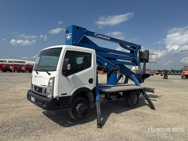 2017 Nissan Cabstar Cabstar 35.12 2017 Socage DA 324 24 m on Bucket Truck - Automobilová plošina: obrázok 2 2017 Nissan Cabstar Cabstar 35.12 2017 Socage DA 324 24 m on Bucket Truck - Automobilová plošina: obrázok 2