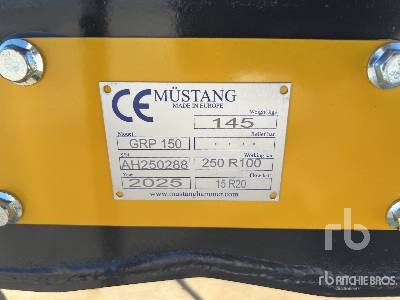 MUSTANG GRP150 - Fits to fit 1.5 - 5.5 ton exc ... - Drapák: obrázok 5 MUSTANG GRP150 - Fits to fit 1.5 - 5.5 ton exc ... - Drapák: obrázok 5