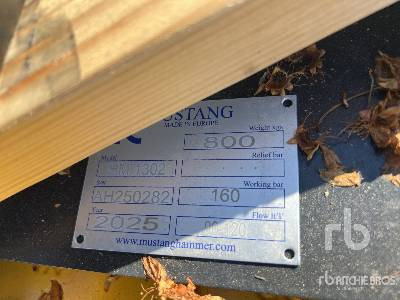 MUSTANG HM1302 - Fits to fit 5.2 - 11.5 ton ex ... - Hydraulické kladivo: obrázok 5 MUSTANG HM1302 - Fits to fit 5.2 - 11.5 ton ex ... - Hydraulické kladivo: obrázok 5