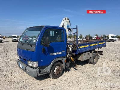 NISSAN CABSTAR CABSTAR E120 2002 PM 2522 on (Inoperable) - Sklápač, Auto s hydraulickou rukou: obrázok 1 NISSAN CABSTAR CABSTAR E120 2002 PM 2522 on (Inoperable) - Sklápač, Auto s hydraulickou rukou: obrázok 1