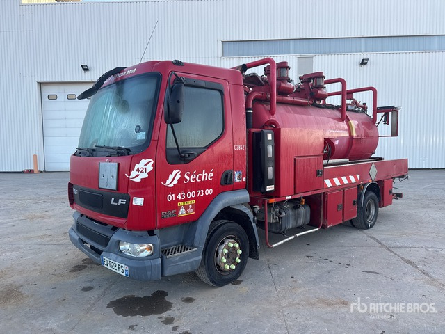 2002 DAF LF 45.180 2002 Huber on 4x2 Vacuum Excavator Truck - Fekálne vozidlo: obrázok 1 2002 DAF LF 45.180 2002 Huber on 4x2 Vacuum Excavator Truck - Fekálne vozidlo: obrázok 1