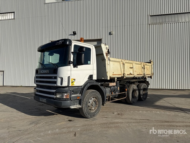 2002 Scania B1N64Z33SH 6x4 Camion Benne T/A Dump Truck - Sklápač: obrázok 1 2002 Scania B1N64Z33SH 6x4 Camion Benne T/A Dump Truck - Sklápač: obrázok 1