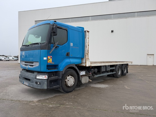 2005 Renault Premium 420Dci 6x2 Camion Plateau 6x2 (Inoperable) Flatbed Truck - Valníkový/ Plošinový nákladný automobil: obrázok 1 2005 Renault Premium 420Dci 6x2 Camion Plateau 6x2 (Inoperable) Flatbed Truck - Valníkový/ Plošinový nákladný automobil: obrázok 1