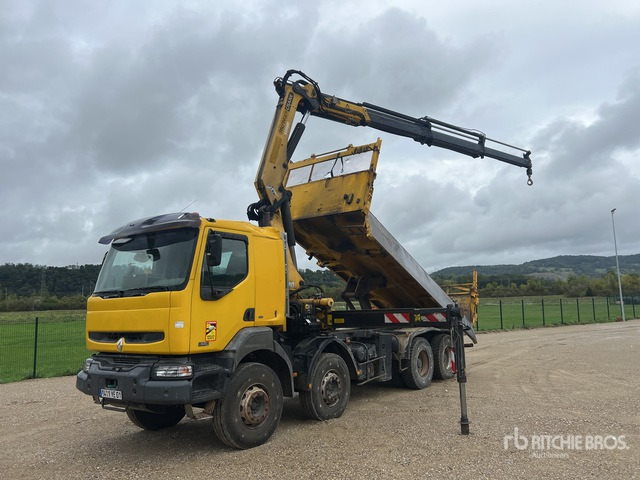 2006 Renault Kerax 380 2005 Palfinger PK20002 6100 kg ... Dump Truck with Crane - Sklápač: obrázok 1 2006 Renault Kerax 380 2005 Palfinger PK20002 6100 kg ... Dump Truck with Crane - Sklápač: obrázok 1