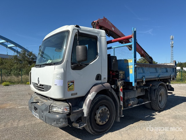 2006 Renault Midlum 220 DCI 2006 Fassi F95AC.22 4360 kg Art ... Dump Truck with Crane - Sklápač, Auto s hydraulickou rukou: obrázok 2 2006 Renault Midlum 220 DCI 2006 Fassi F95AC.22 4360 kg Art ... Dump Truck with Crane - Sklápač, Auto s hydraulickou rukou: obrázok 2