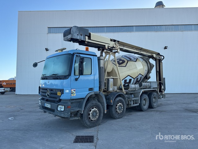 2007 Mercedes-Benz Actros 3236 8x4 Camion Toupie 8x4 Mixer Truck - Domiešavač: obrázok 2 2007 Mercedes-Benz Actros 3236 8x4 Camion Toupie 8x4 Mixer Truck - Domiešavač: obrázok 2