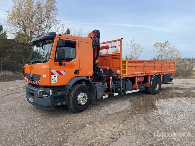 2007 Renault Premium II DXi 2007 Palfinger PK15500 5750 kg ... Flatbed Truck with Crane - Valníkový/ Plošinový nákladný automobil, Auto s hydraulickou rukou: obrázok 2 2007 Renault Premium II DXi 2007 Palfinger PK15500 5750 kg ... Flatbed Truck with Crane - Valníkový/ Plošinový nákladný automobil, Auto s hydraulickou rukou: obrázok 2