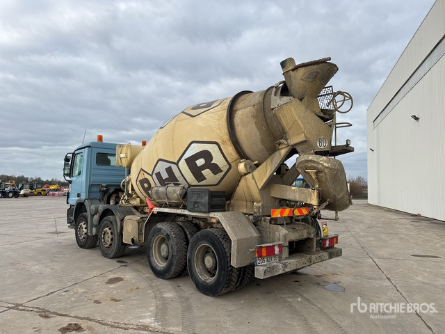 2008 Mercedes-Benz Actros 8x4 Camion Malaxeur 8x4 Mixer Truck - Domiešavač: obrázok 2 2008 Mercedes-Benz Actros 8x4 Camion Malaxeur 8x4 Mixer Truck - Domiešavač: obrázok 2