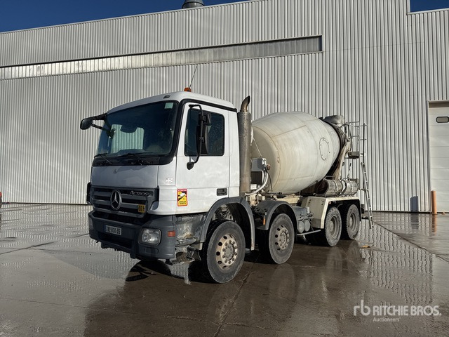 2008 Mercedes-Benz Actros 8x4 Camion Malaxeur 8x4 Mixer Truck - Domiešavač: obrázok 1 2008 Mercedes-Benz Actros 8x4 Camion Malaxeur 8x4 Mixer Truck - Domiešavač: obrázok 1