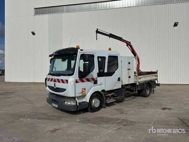 2008 Renault Midlum 220DXi 2008 Palfinger PK2700A on 4x2 C ... Flatbed Truck with Crane - Valníkový/ Plošinový nákladný automobil, Auto s hydraulickou rukou: obrázok 3 2008 Renault Midlum 220DXi 2008 Palfinger PK2700A on 4x2 C ... Flatbed Truck with Crane - Valníkový/ Plošinový nákladný automobil, Auto s hydraulickou rukou: obrázok 3