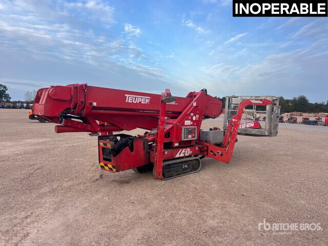 2008 Teupen LEO23GT Nacelle Araignee Spider (Inoper ... Articulating Boom Lift - Kĺbová pracovná plošina: obrázok 1 2008 Teupen LEO23GT Nacelle Araignee Spider (Inoper ... Articulating Boom Lift - Kĺbová pracovná plošina: obrázok 1