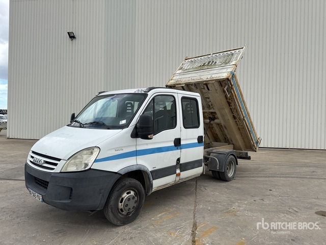 2009 Iveco Daily 35C12 Camion Benne S/A Dump Truck - Dodávka sklápač, Dodávkа s dvojitou kabínou: obrázok 1 2009 Iveco Daily 35C12 Camion Benne S/A Dump Truck - Dodávka sklápač, Dodávkа s dvojitou kabínou: obrázok 1