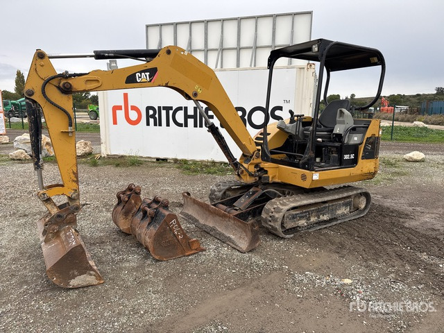 2010 Cat 302.5C Mini-Pelle Mini Excavator: <6.6t - Mini rýpadlo: obrázok 2 2010 Cat 302.5C Mini-Pelle Mini Excavator: <6.6t - Mini rýpadlo: obrázok 2