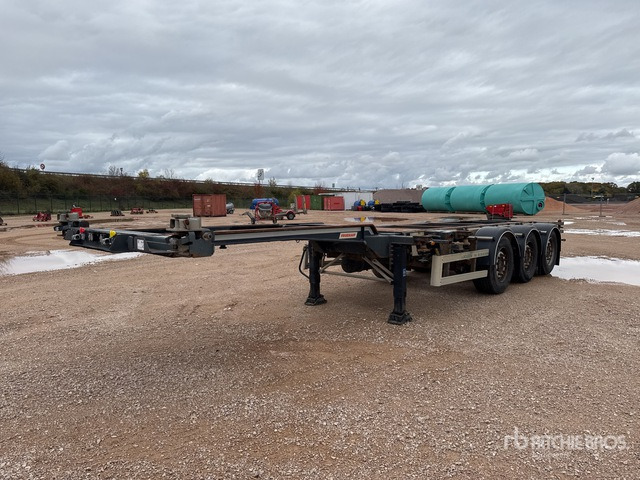 2012 Fruehauf D.0033.06.02 Tri/A Remorque Porte-Conteneur ... Container Trailer - Príves preprava kontajnerov/ Výmenná nadstavba: obrázok 1 2012 Fruehauf D.0033.06.02 Tri/A Remorque Porte-Conteneur ... Container Trailer - Príves preprava kontajnerov/ Výmenná nadstavba: obrázok 1