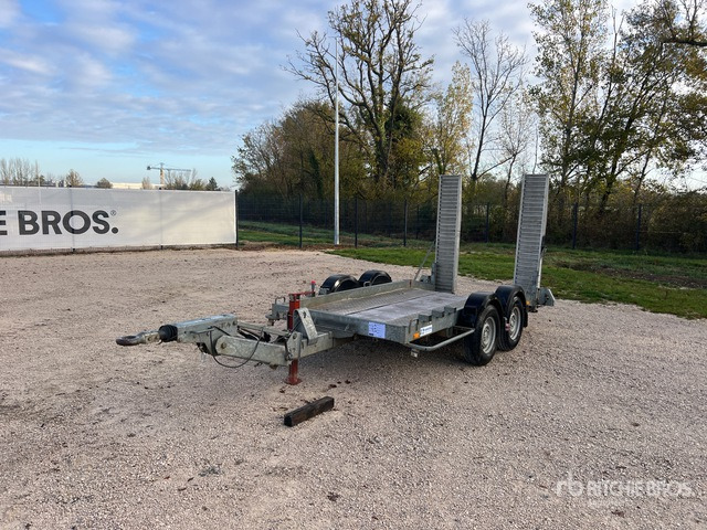 2012 Hubiere TPG352R T/A Remorque 2 Essieux Equipment Trailer - Príves podvalník: obrázok 1 2012 Hubiere TPG352R T/A Remorque 2 Essieux Equipment Trailer - Príves podvalník: obrázok 1