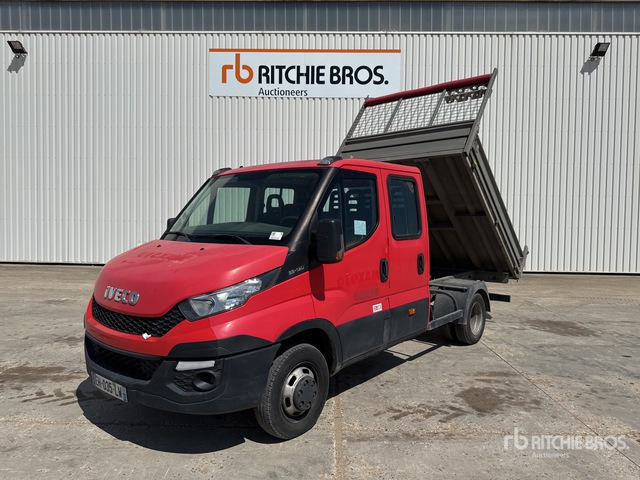 2016 Iveco 35-130 Camion Benne (Inoperable) Dump Truck: Light Duty - Dodávka sklápač, Dodávkа s dvojitou kabínou: obrázok 3 2016 Iveco 35-130 Camion Benne (Inoperable) Dump Truck: Light Duty - Dodávka sklápač, Dodávkа s dvojitou kabínou: obrázok 3