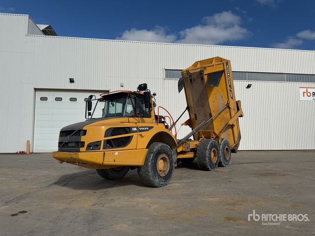 2016 Volvo A30G Tombereau Articulee Articulated Dump Truck - Ťahačový kĺbový damper: obrázok 3 2016 Volvo A30G Tombereau Articulee Articulated Dump Truck - Ťahačový kĺbový damper: obrázok 3