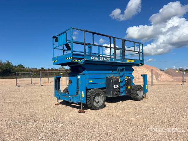 2019 Genie GS-5390RT 4x4 Nacelle Ciseaux Scissor Lift - Samohybná plošiny: obrázok 1 2019 Genie GS-5390RT 4x4 Nacelle Ciseaux Scissor Lift - Samohybná plošiny: obrázok 1