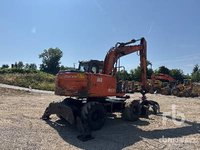 HITACHI ZX130W Pelle Sur Pneus - Překládkové rýpadlo: obrázok 3 HITACHI ZX130W Pelle Sur Pneus - Překládkové rýpadlo: obrázok 3