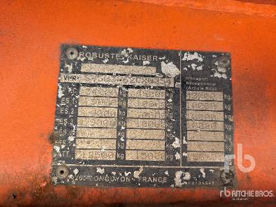 ROBUSTE KAISER Tri/A Remorque Porte-Engins 3 E ... - Náves podvalník: obrázok 5 ROBUSTE KAISER Tri/A Remorque Porte-Engins 3 E ... - Náves podvalník: obrázok 5