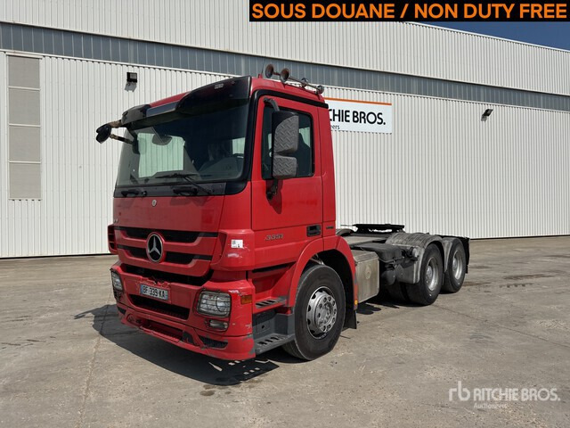 2010 Mercedes-Benz Actros 3351 V8 6x4 Tracteur Routier T/A Day Cab Truck Tractor - Ťahač: obrázok 1 2010 Mercedes-Benz Actros 3351 V8 6x4 Tracteur Routier T/A Day Cab Truck Tractor - Ťahač: obrázok 1
