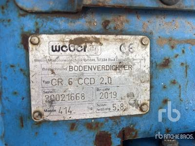 WEBER CR6CCD2.0 Plaque Vibante - Vibračná doska: obrázok 5 WEBER CR6CCD2.0 Plaque Vibante - Vibračná doska: obrázok 5