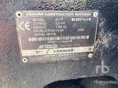 YANMAR SV17 Mini-Pelle - Mini rýpadlo: obrázok 1 YANMAR SV17 Mini-Pelle - Mini rýpadlo: obrázok 1