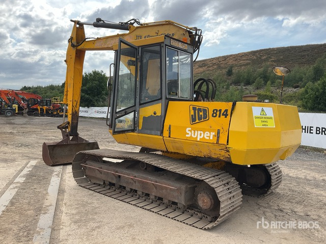 1990 JCB 814 Tracked Excavator - Pásové rýpadlo: obrázok 4 1990 JCB 814 Tracked Excavator - Pásové rýpadlo: obrázok 4