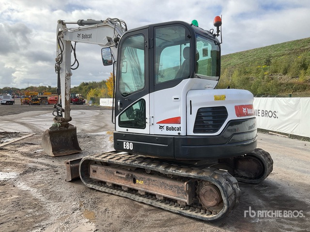 2013 Bobcat E80 EA Tracked Excavator - Pásové rýpadlo: obrázok 4 2013 Bobcat E80 EA Tracked Excavator - Pásové rýpadlo: obrázok 4