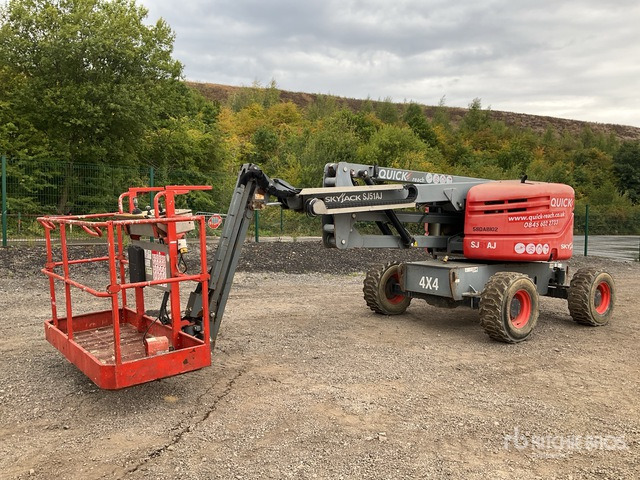 2014 Skyjack SJ51AJ 4WD Diesel Articulating Boom Lift - Kĺbová pracovná plošina: obrázok 2 2014 Skyjack SJ51AJ 4WD Diesel Articulating Boom Lift - Kĺbová pracovná plošina: obrázok 2
