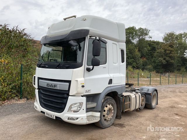 2016 DAF CF440 6x2 T/A Sleeper Truck Tractor - Mulčovač: obrázok 2 2016 DAF CF440 6x2 T/A Sleeper Truck Tractor - Mulčovač: obrázok 2