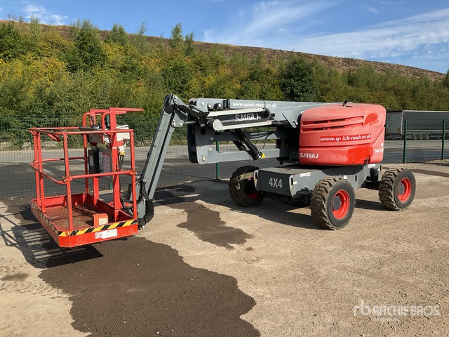 2016 Skyjack SJ46AJ 4WD Diesel Articulating Boom Lift - Kĺbová pracovná plošina: obrázok 3 2016 Skyjack SJ46AJ 4WD Diesel Articulating Boom Lift - Kĺbová pracovná plošina: obrázok 3