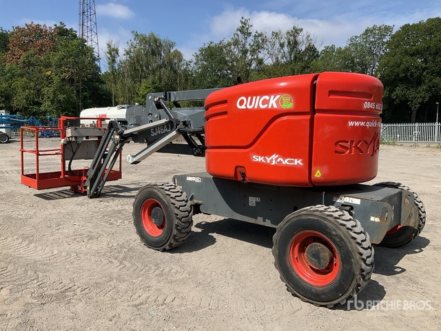 2016 Skyjack SJ46AJ 4WD Diesel Articulating Boom Lift - Kĺbová pracovná plošina: obrázok 4 2016 Skyjack SJ46AJ 4WD Diesel Articulating Boom Lift - Kĺbová pracovná plošina: obrázok 4
