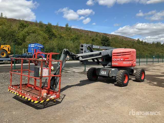 2016 Skyjack SJ51AJ 4WD Diesel Articulating Boom Lift - Kĺbová pracovná plošina: obrázok 1 2016 Skyjack SJ51AJ 4WD Diesel Articulating Boom Lift - Kĺbová pracovná plošina: obrázok 1