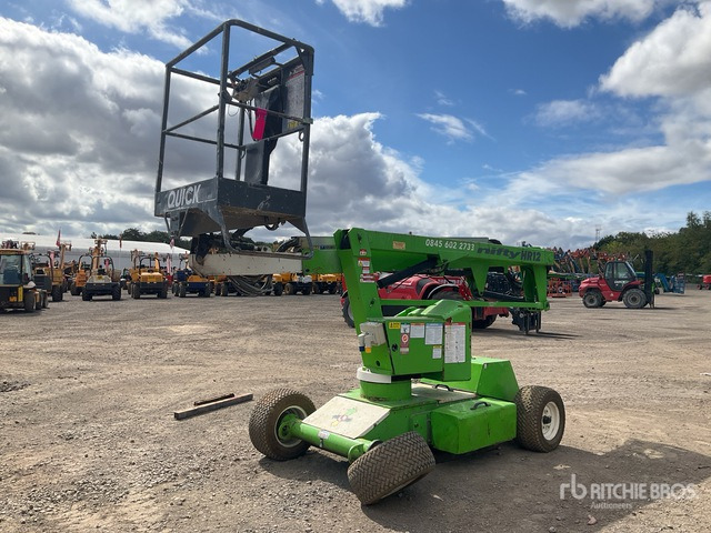 2017 Nifty HR12?NDE 2WD Hybrid (Inoperable) Articulating Boom Lift - Kĺbová pracovná plošina: obrázok 1 2017 Nifty HR12?NDE 2WD Hybrid (Inoperable) Articulating Boom Lift - Kĺbová pracovná plošina: obrázok 1