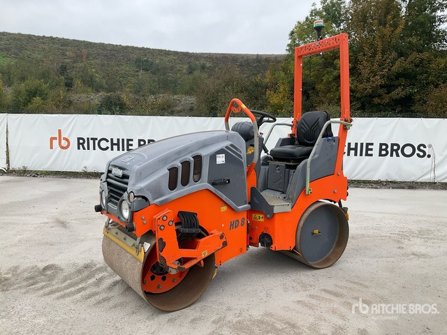 2018 Hamm HD8VV 2018 Hamm HD8VV Double Drum Roller Double Drum Roller - Cestný valec: obrázok 2 2018 Hamm HD8VV 2018 Hamm HD8VV Double Drum Roller Double Drum Roller - Cestný valec: obrázok 2