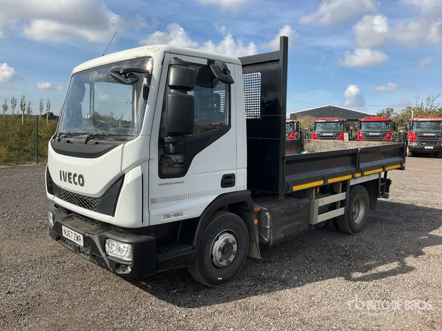 Sklápač 2018 Iveco 75e 4x2 Flatbed Dump Truck: Light Duty: obrázok 1