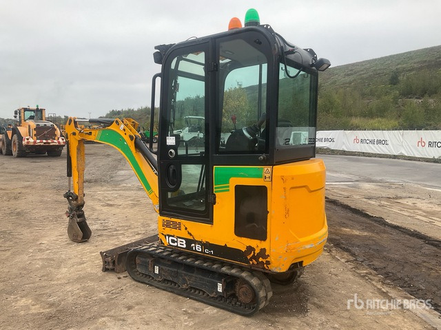 2018 JCB 16C-1 2018 JCB 16c-1 Mini Excavator Mini Excavator: <6.6t - Mini rýpadlo: obrázok 3 2018 JCB 16C-1 2018 JCB 16c-1 Mini Excavator Mini Excavator: <6.6t - Mini rýpadlo: obrázok 3