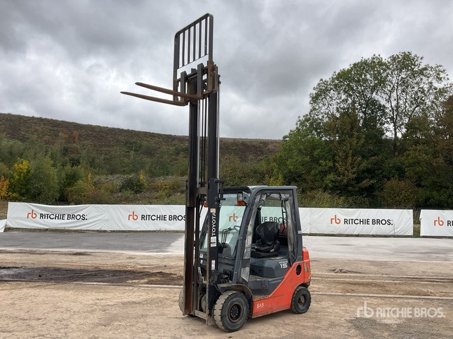 2018 Toyota 02-8FGF15 2018 Toyota 8FG15 Forklift Forklift - Plynový vysokozdvižný vozík: obrázok 2 2018 Toyota 02-8FGF15 2018 Toyota 8FG15 Forklift Forklift - Plynový vysokozdvižný vozík: obrázok 2