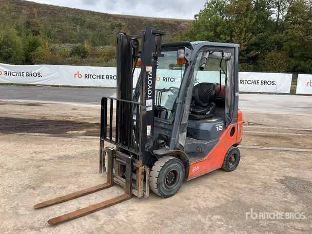 2018 Toyota 02-8FGF15 2018 Toyota 8FG15 Forklift Forklift - Plynový vysokozdvižný vozík: obrázok 3 2018 Toyota 02-8FGF15 2018 Toyota 8FG15 Forklift Forklift - Plynový vysokozdvižný vozík: obrázok 3