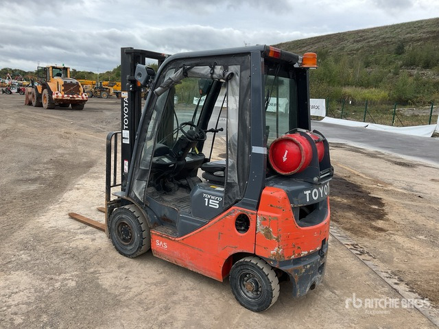 2018 Toyota 02-8FGF15 2018 Toyota 8FG15 Forklift Forklift - Plynový vysokozdvižný vozík: obrázok 4 2018 Toyota 02-8FGF15 2018 Toyota 8FG15 Forklift Forklift - Plynový vysokozdvižný vozík: obrázok 4