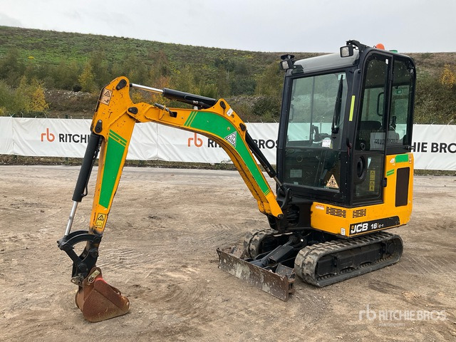 2019 JCB 16C-1 Mini Excavator: <6.6t - Mini rýpadlo: obrázok 1 2019 JCB 16C-1 Mini Excavator: <6.6t - Mini rýpadlo: obrázok 1